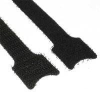 InLine® Kabelbinder 12x125mm, Klett-Verschluss, 10er, schwarz (59943K)