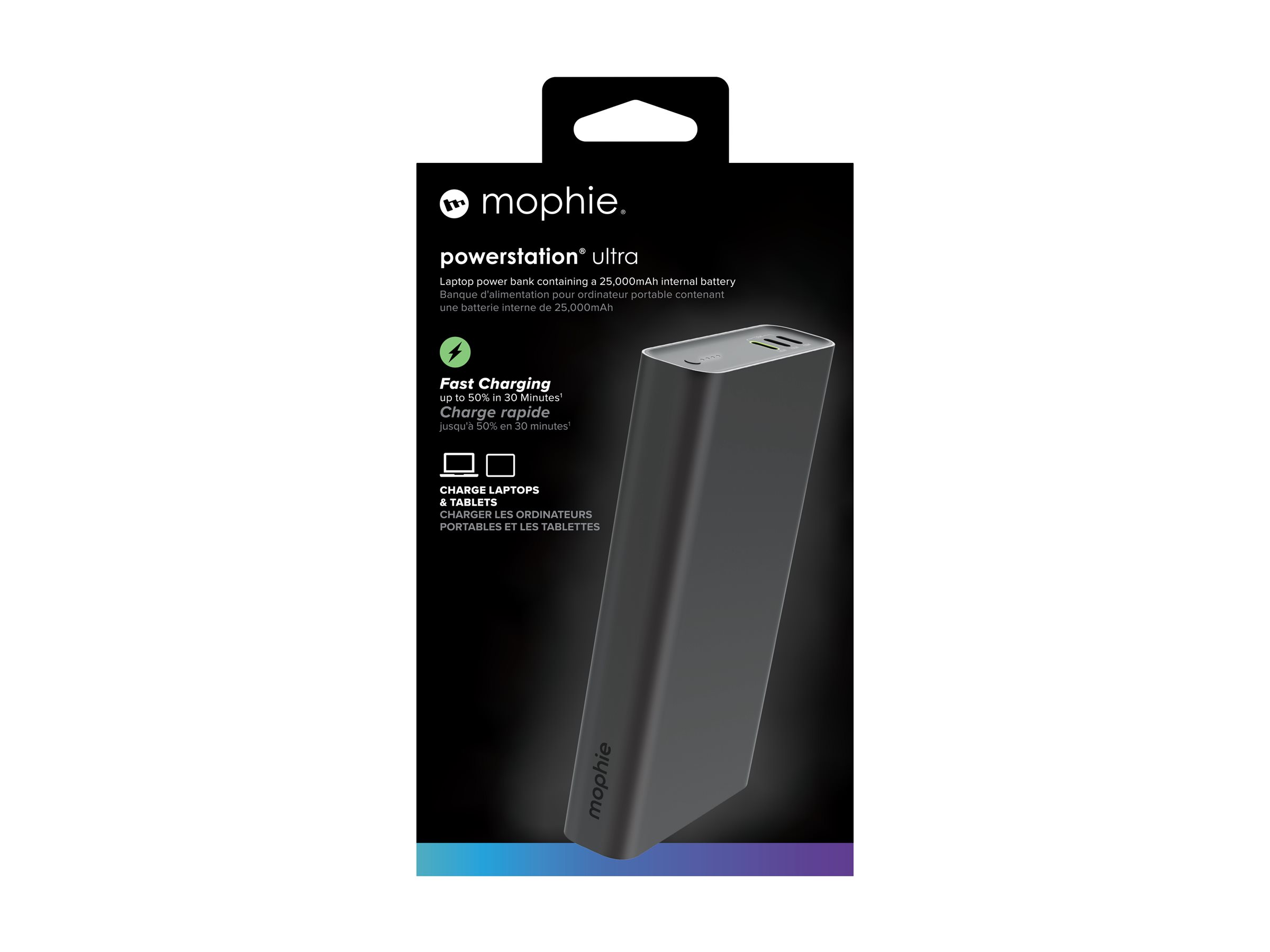 mophie powerstation ultra 25000 mAh 140 Watt Powerbank Schwarz