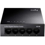 Cudy GS105 Netzwerk-Switch Gigabit Ethernet (10/100/1000) Schwarz (GS105)
