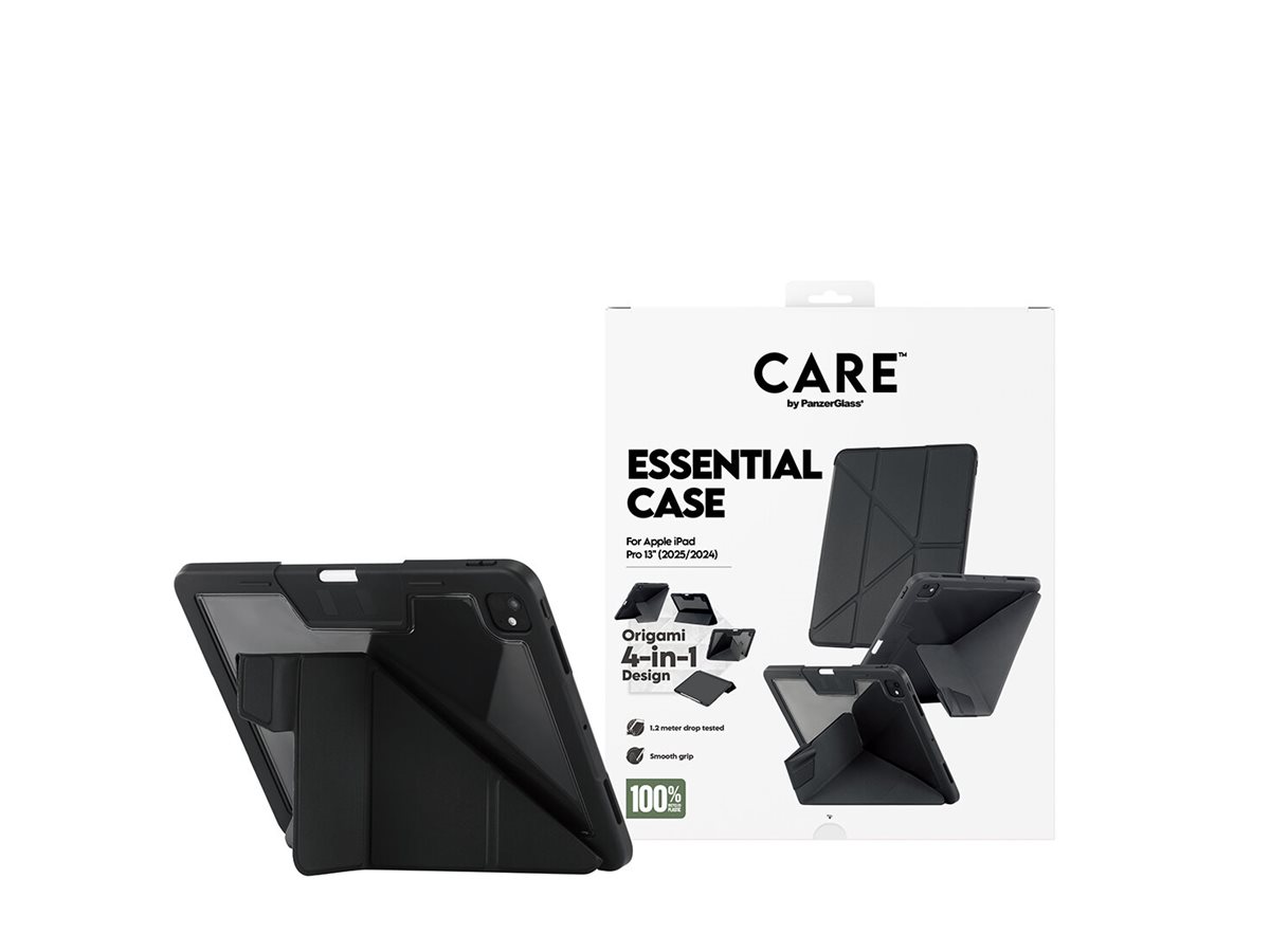 PanzerGlass CARE TPU Essential Case für iPad Pro 13" (2024-2025) Schwarz