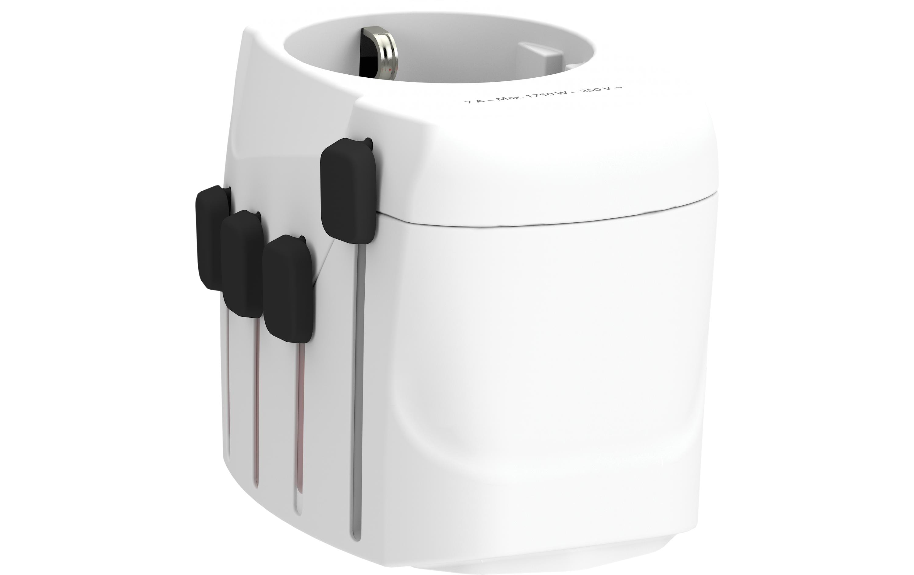 SKROSS PRO World 7A Reiseadapter Weiß