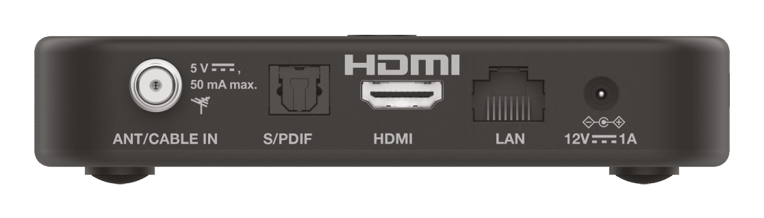 Strong SRT423 Set-Top-Box DVB-C DVB-T2 4K Ultra HD Schwarz