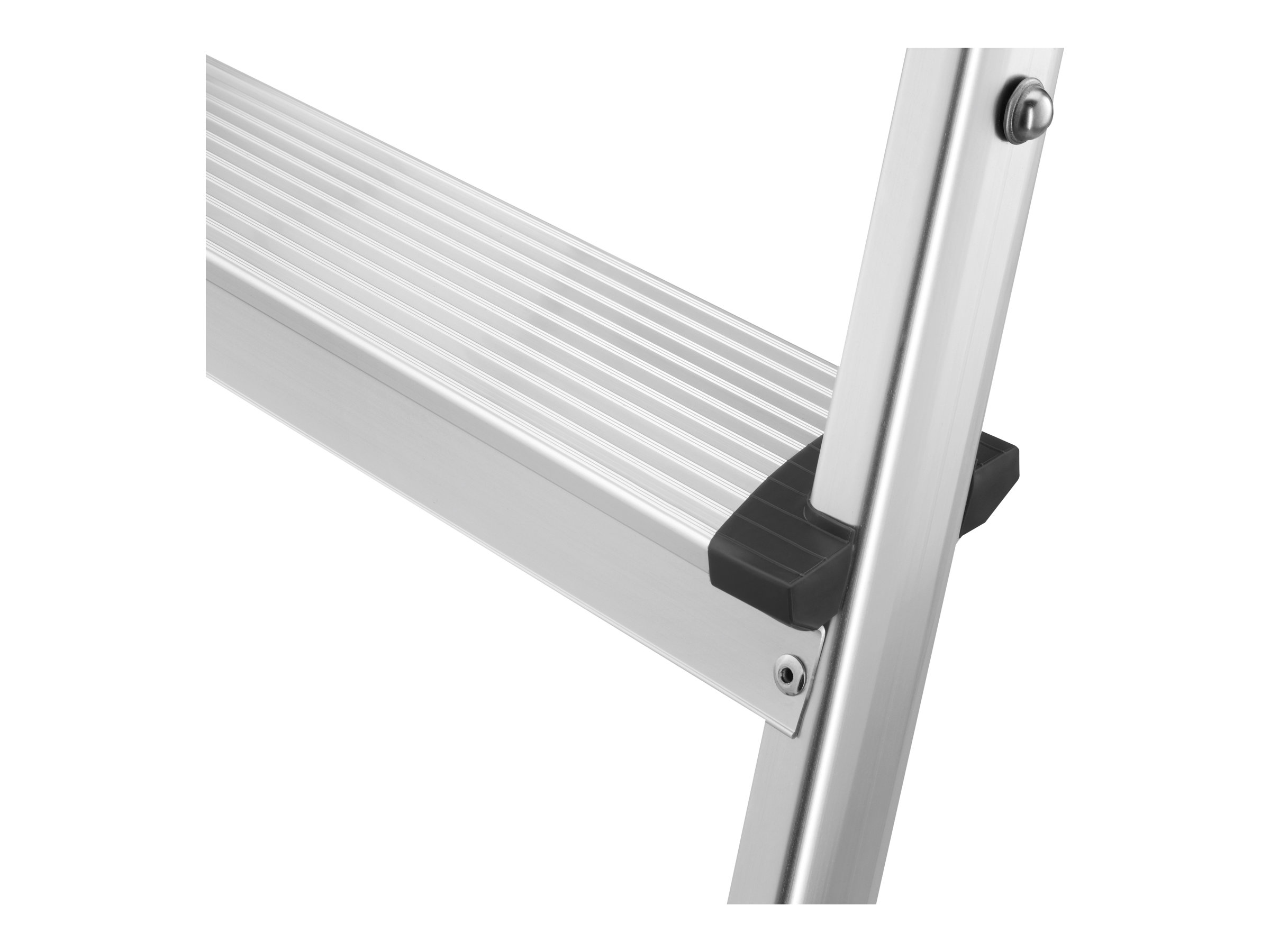 Hailo L90 Trittleiter 3 Stufen 2.35 m Silber