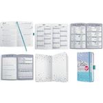sigel Buchkalender Jolie 2024 "Butterfly Confetti Sky", A6 Wochenkalender, 95 x 150 mm, 1 Woche / 2 Seiten, 174 Seiten - 1 Stück (J4346)