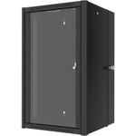 Lanview RWP20U45BL-D Rack 20U Wandmontiertes Regal Schwarz (RWP20U45BL-D)