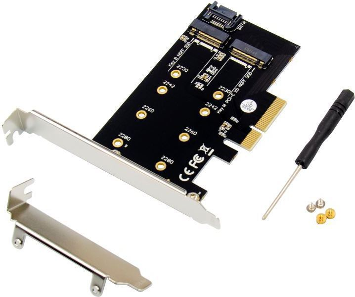 Microconnect MC-PCIE-SSDADAPTER Schnittstellenkarte/Adapter M.2 Eingebaut (MC-PCIE-SSDADAPTER)