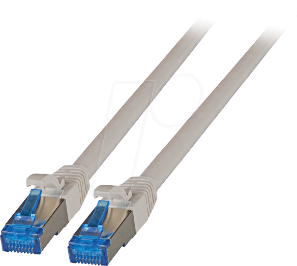 EFB-Elektronik RJ45 Patchkabel Cat.6A S/FTP TPECat.7 Rohkabel superflex grau 0,15m Hersteller: EFB Elektronik (K5525FGR.0,15)