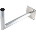 S/CONN maximum connectivity SAT-Antennen-Wandhalter, ALU, 550 mm x 250 mm, Rohr 50 x 2,5 mm (89823-1)