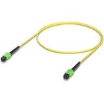 Ubiquiti Indoor OS2 single-mode fiber B APC connectors designed for 100G applications. 1M (UACC-OFC-SA-MPMP-1M)