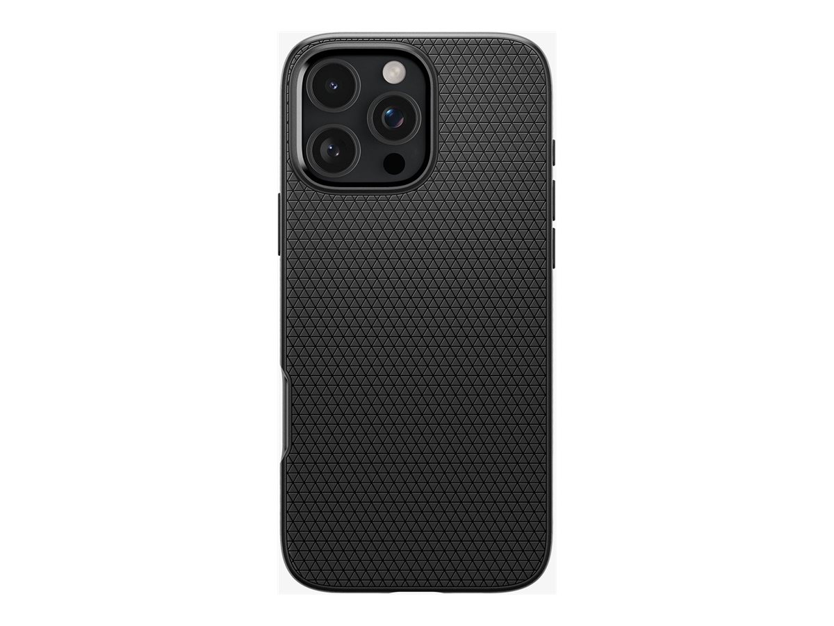 Spigen Liquid Air Schutzhülle für iPhone 16 Pro 6,3" TPU Matte Black