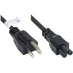 Alcasa P4505-S018 Stromkabel Schwarz 1,8 m NEMA 5-15P C5-Koppler (P4505-S018)