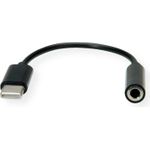 Value 12.99.3214 Audio-Kabel 0,13 m 3.5mm USB Schwarz (12.99.3214)