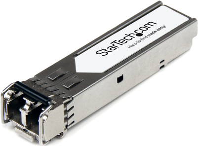 StarTech.com SFP-10GBASE-SR-ST Transceiver Modul (SFP+ Module, 10GBase-SR Cisco kompatibel, Glasfaser, 850nm, LC Multimo
