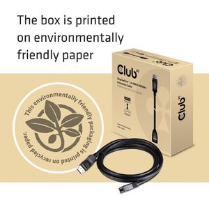 Club 3D - DisplayPort-Verl&auml;ngerungskabel - DisplayPort (M) bis DisplayPort (W...