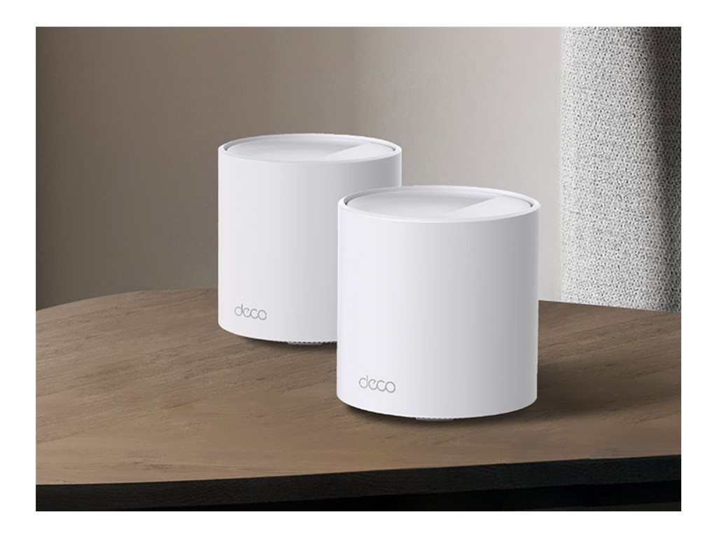 TP-Link Deco X10 V1 WLAN-Mesh-System (2 Router) Wi-Fi 6 Dual-Band 1500 Mbit/s Weiß