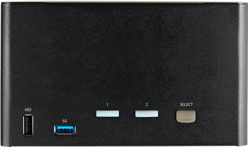 StarTech.com 2 Port Quad Monitor DisplayPort KVM Switch (SV231QDPU34K)