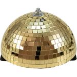 EUROLITE Spiegel-Halbkugel 20cm gold motorisiert (50101952)