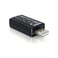 DeLOCK USB Sound Adapter 7.1 Soundkarte Stereo USB (61645)  - Onlineshop JACOB Elektronik
