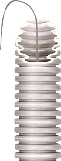 GEWISS DX20125R ICTA/25F Grau mittleres Rohr gewellt 25mm m.Zugdraht 75 (DX20125R)