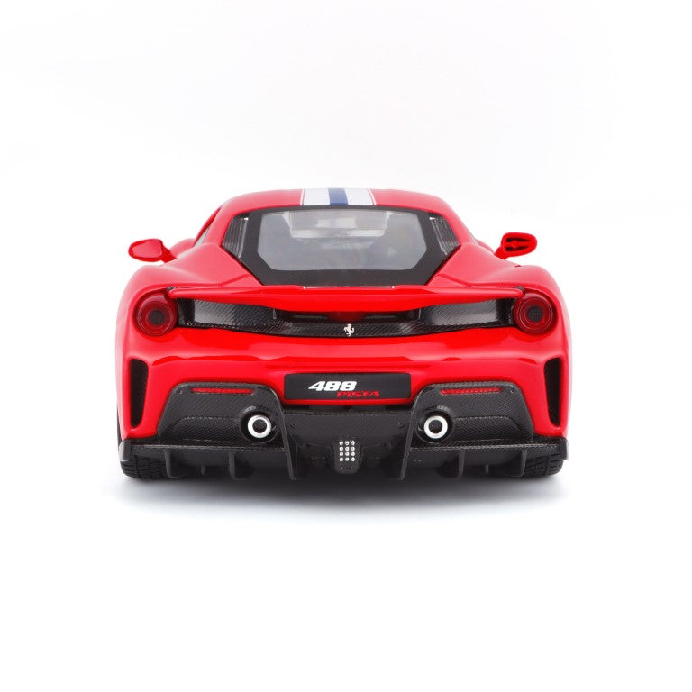 Bburago Ferrari 488 Pista 1:24 Modellauto Rot