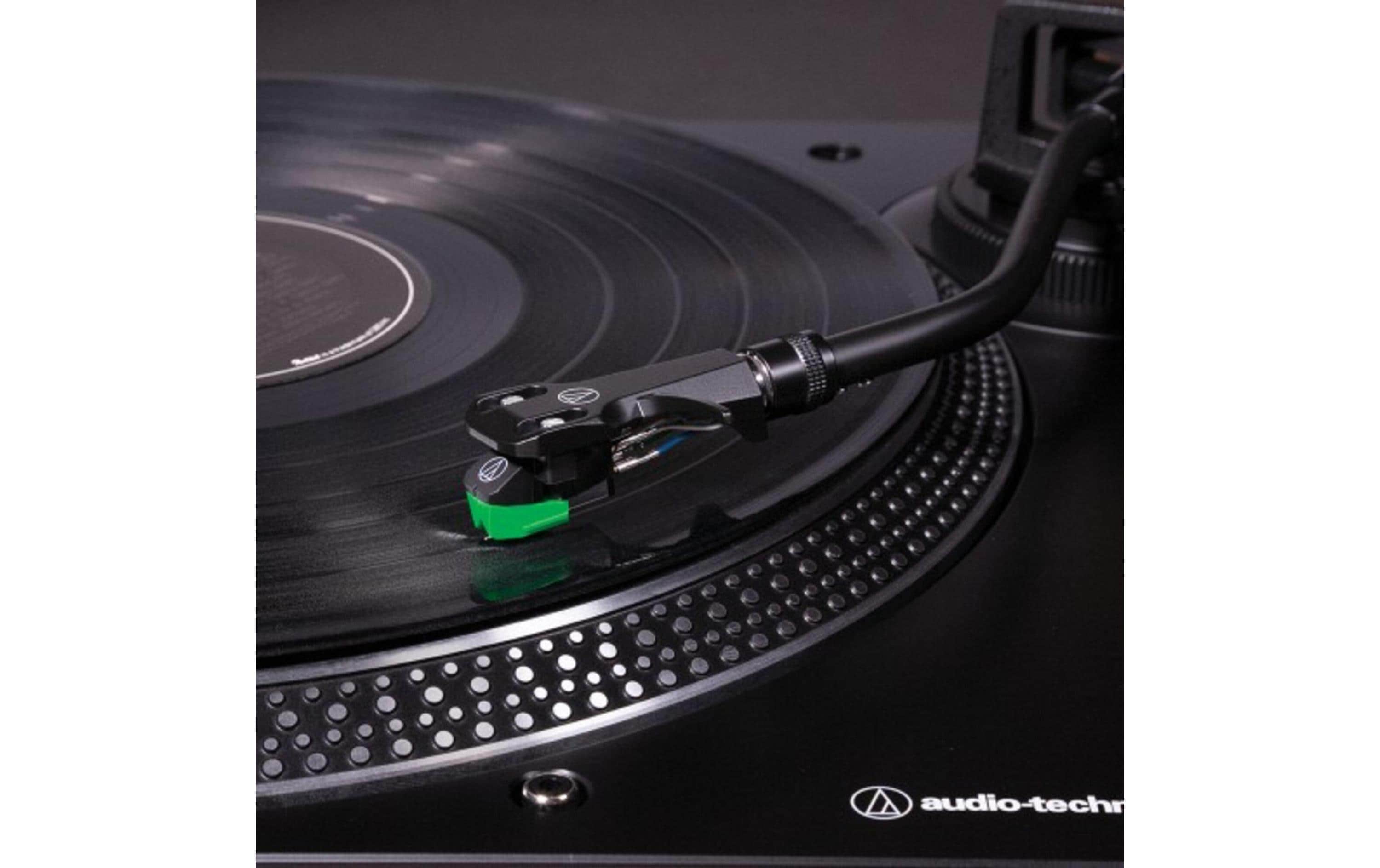 Audio-Technica AT-LP120X USB Plattenspieler mit Direktantrieb Schwarz