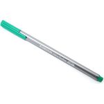 STAEDTLER Fineliner triplus, grün, Strichstärke: 0,3 mm dreieckig, metallgefasste Spitze, DRY SAFE, auswaschbar (334-5)