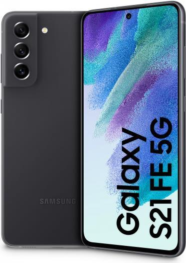 Samsung Galaxy S21 FE 5G SM-G990BZAFEUE Smartphone 16,3 cm (6.4" ) Dual-SIM Android 11 USB Typ-C 6 GB 128 GB 4500 mAh Graphit (SM-G990BZAFEUE)