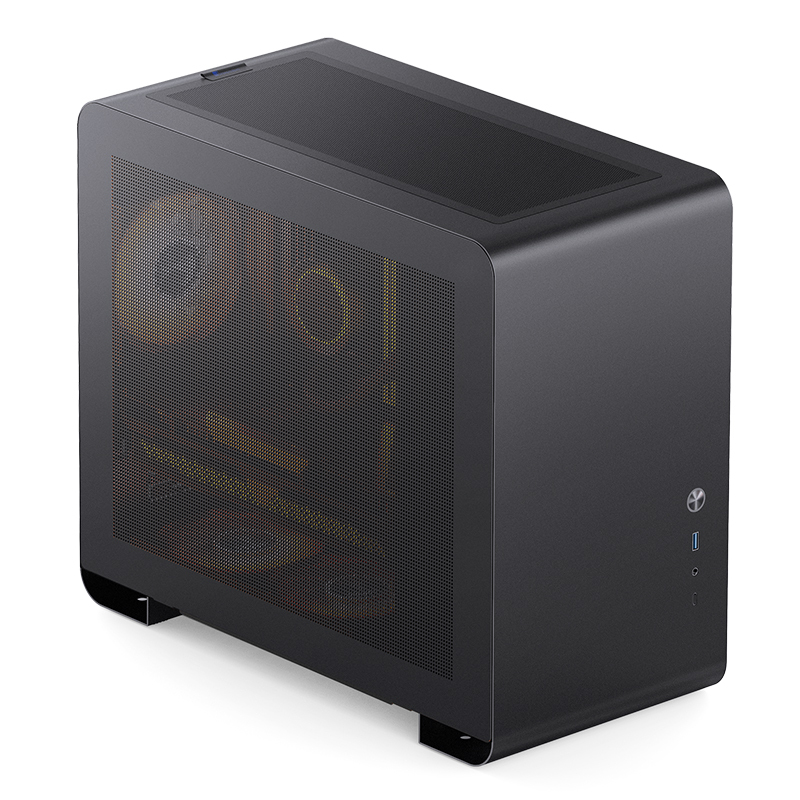 Jonsbo U4 Mini Mesh Micro-ATX-Gehäuse Mini Tower Schwarz