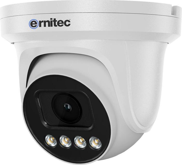 Ernitec Wolf Pro 5MP Turret Camera Lens & IR 40m, PoE, IP66 - NDAA (0070-08113-V2)