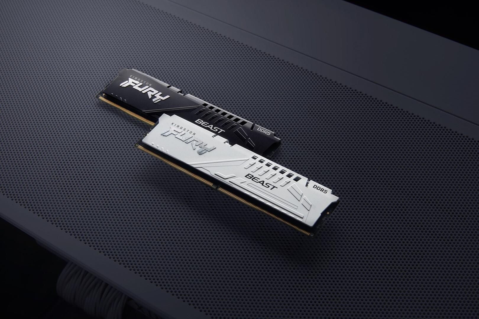Kingston FURY Beast DDR5 32 GB RAM 5600 MT/s CL40 DIMM Kit Schwarz