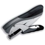 REXEL Heftzange Office 56, silber / schwarz Heftleistung: 2 - 25 Blatt, feste Heftung, Einlegetiefe: (2600001)