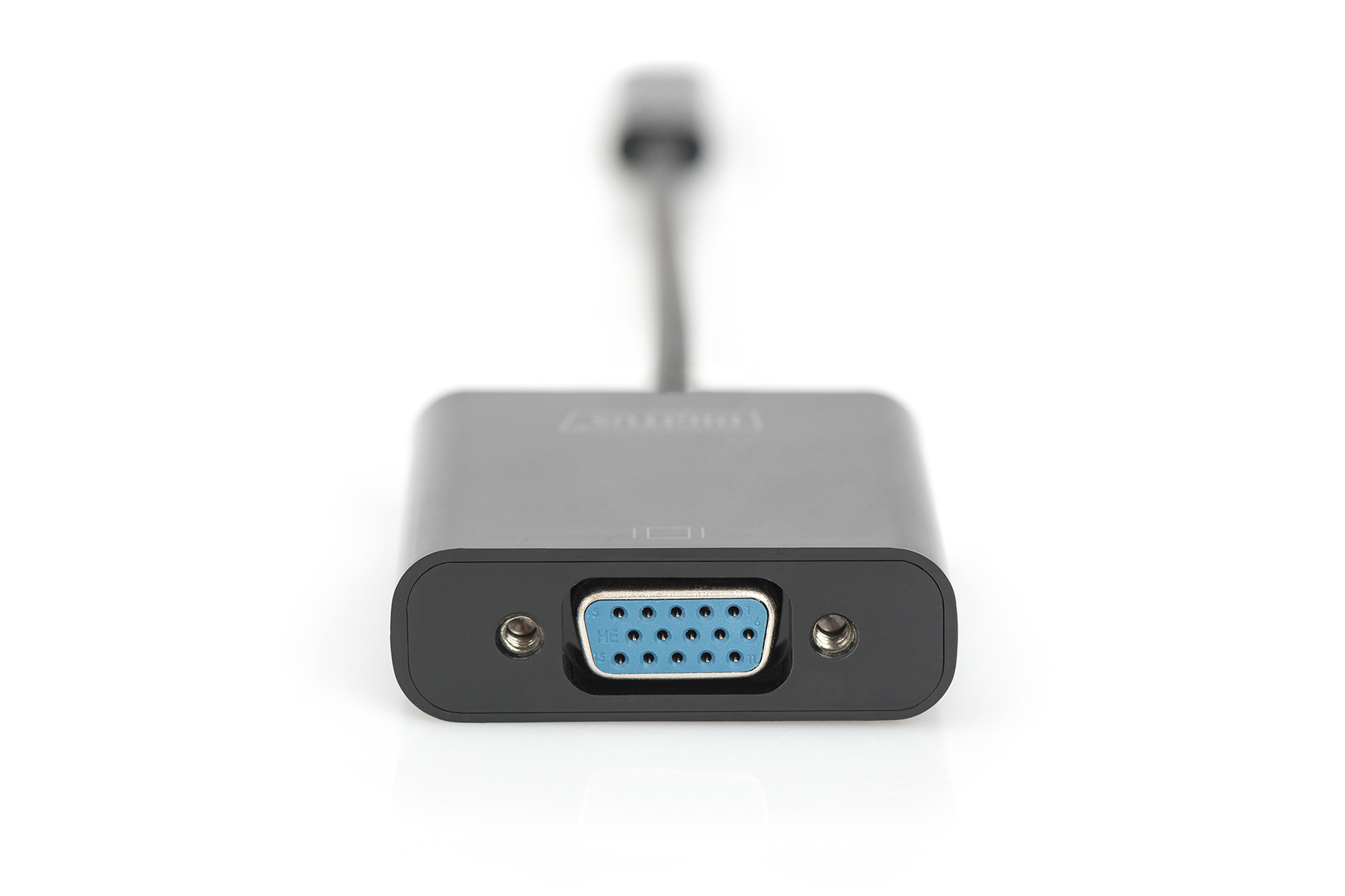 Digitus DA-70853 USB-C auf VGA Adapter Full HD 1080p Schwarz