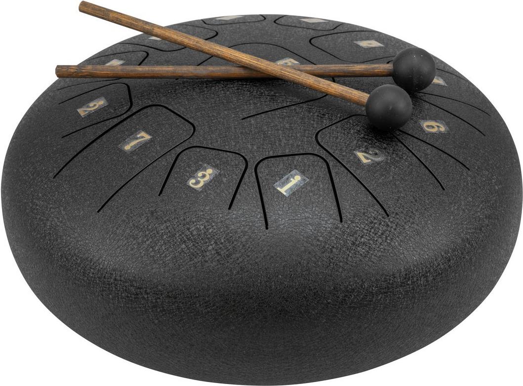 DIMAVERY TD-12 Steel Tongue Drum, schwarz (26058338)