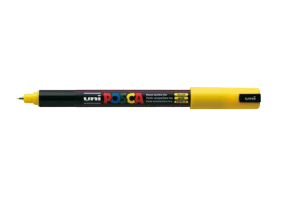 POSCA PC-1MR Pigmentmarker Gelb 0,7 mm