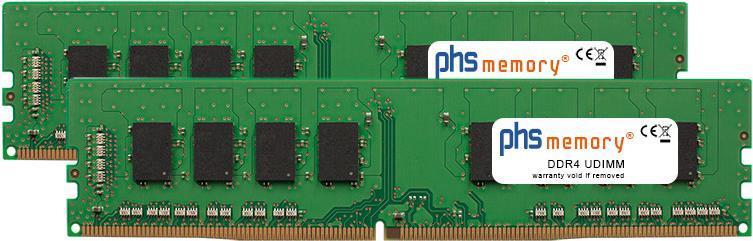 PHS-MEMORY 32GB (2x16GB) Kit RAM Speicher für Dell Precision 3430 Tower DDR4 UDIMM 2666MHz PC4-2666V