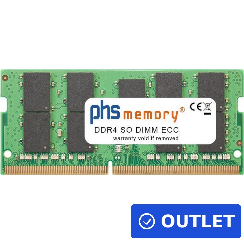 PHS-memory 16GB RAM Speicher kompatibel mit ASRock Rack E3C246D4U2-2L2T DDR4 UDIMM ECC 2666MHz PC4-21300E (SP367422) (geöffnet)