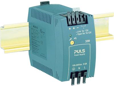 PULS MiniLine ML30.102 Hutschienen-Schaltnetzteil, DIN-Netzgerät 12 V/DC / 2.5 A / 30 W (ML30.102)