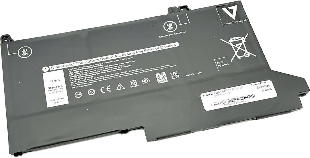 V7 BAT Dell Latitude 5300 7300 3 Cell - 3 CELL 42WH 0G74G 2PFPW 02PFPW (D-2PFPW-V7E)