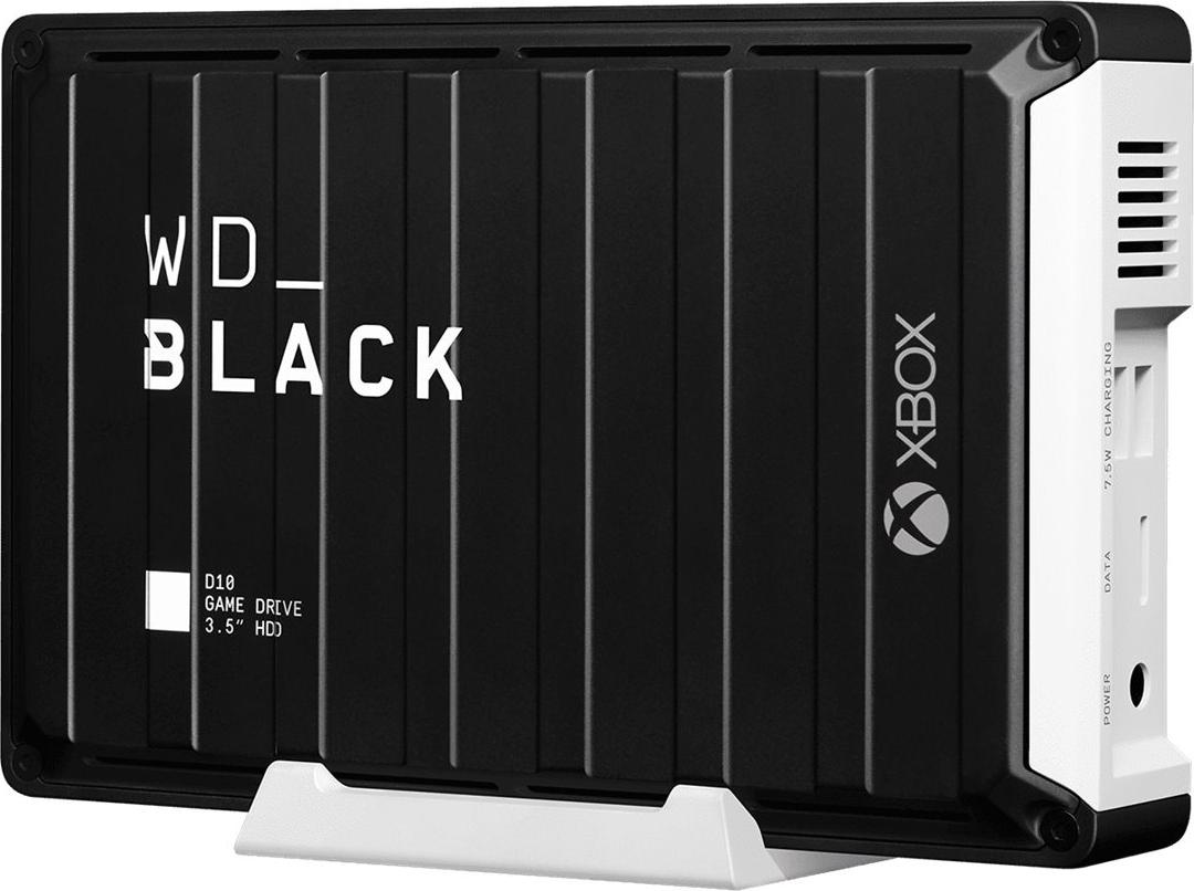 WD_BLACK D10 Game Drive for Xbox One Externe Festplatte 12 TB USB 3.2 Gen 1 7200 rpm Schwarz
