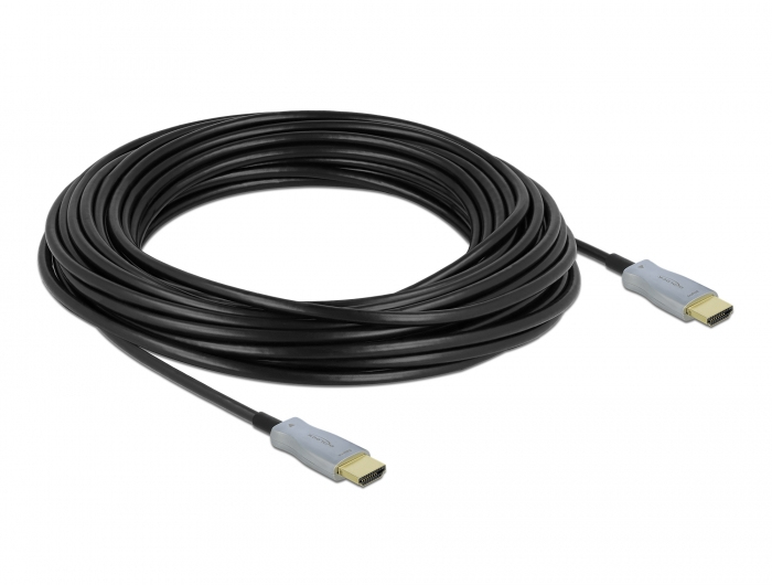 Delock HDMI-Kabel 15 m HDMI Typ A (Standard) 4K AOC Schwarz