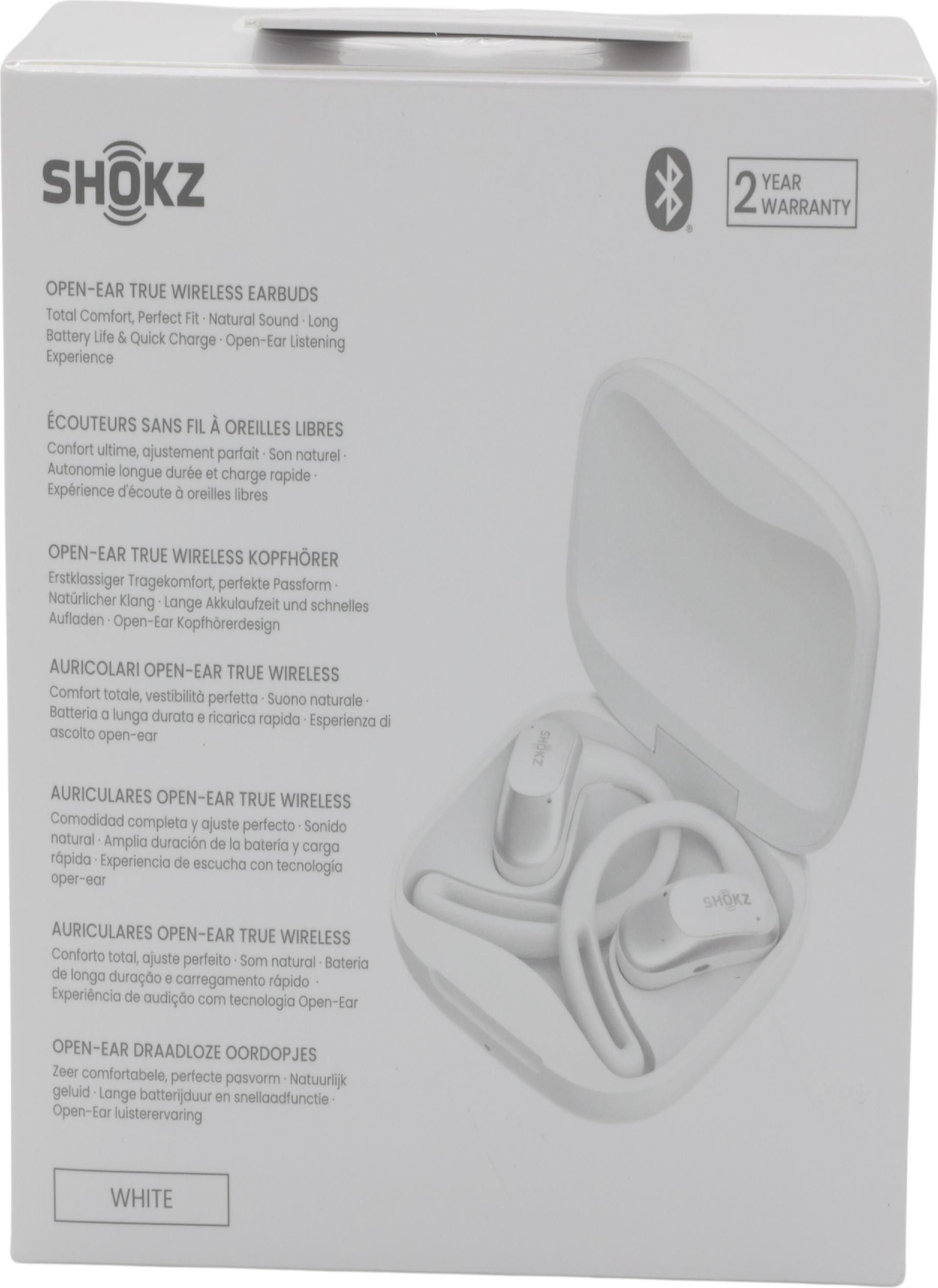 SHOKZ OpenFit Air Weiß