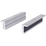 KS TOOLS Alu-Schraubstock-Schonbacken,Struktur,140mm (914.0082)