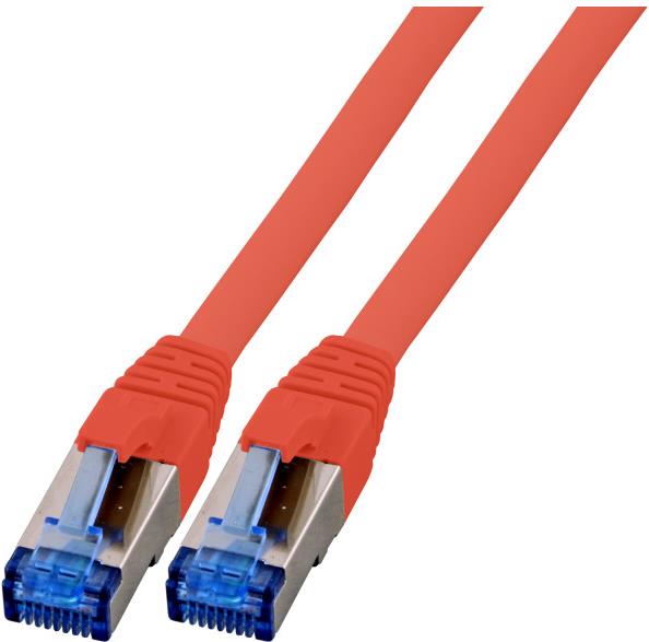 Hersteller: EFB Elektronik RJ45 Patchkabel S/FTP, Cat.6A,Cat.7 Rohkabel, 15m, rot Cat.6A 10 Gbit Ethernet 500 MHz 2 x RJ45 geschirmt, IEC 60603-7-51 S/FTP 4 x 2 x AWG 26/7 Belegung nach TIA/EIA 568 B Umspritzte Knickschutztülle mit Klinkenschutz Lieferbare Längen in Meter: (K5525RT.15)