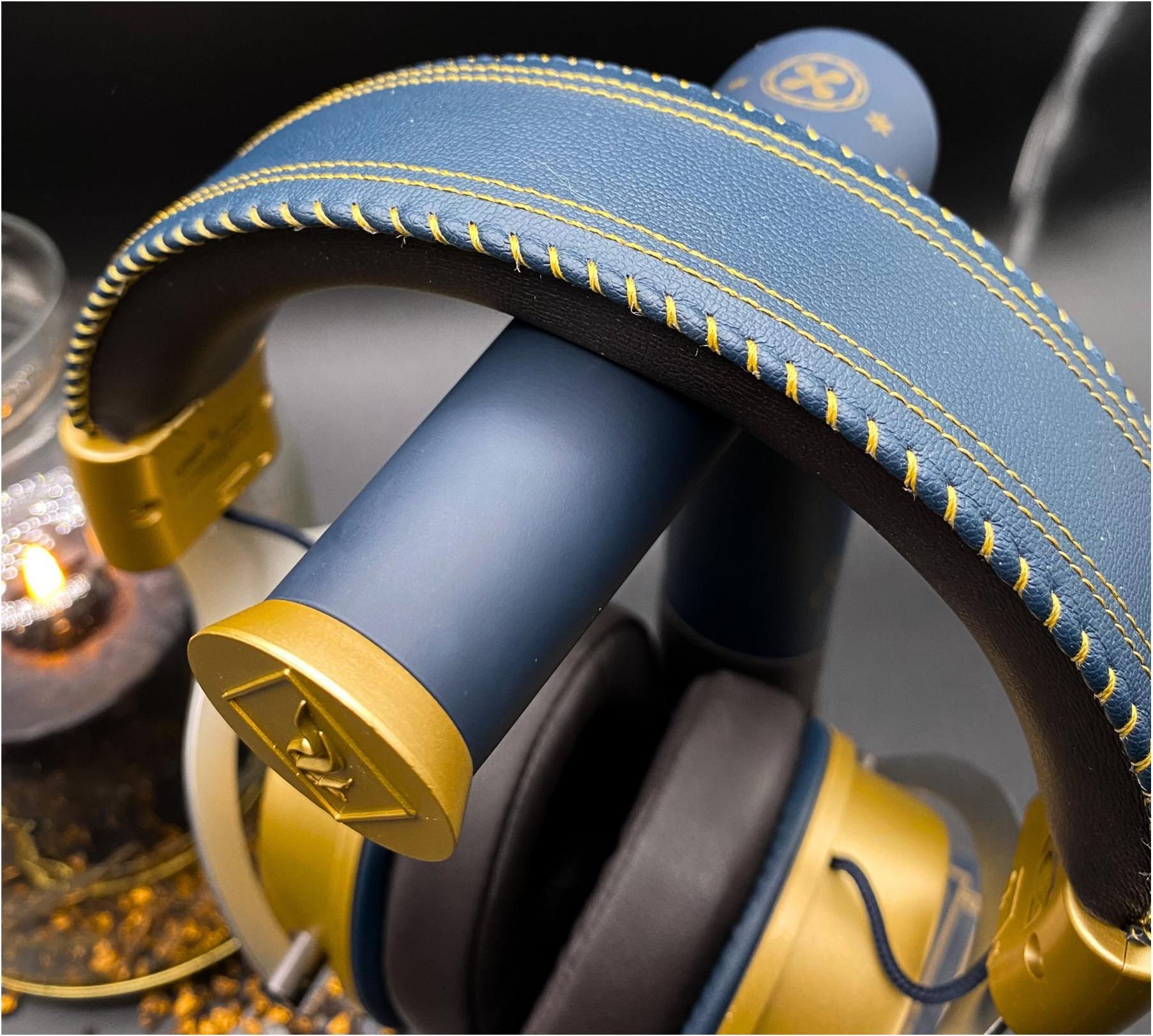 Lexip Hogwarts Legacy Ancient Magic Gaming-Headset ohrumschließend Bluetooth Gold