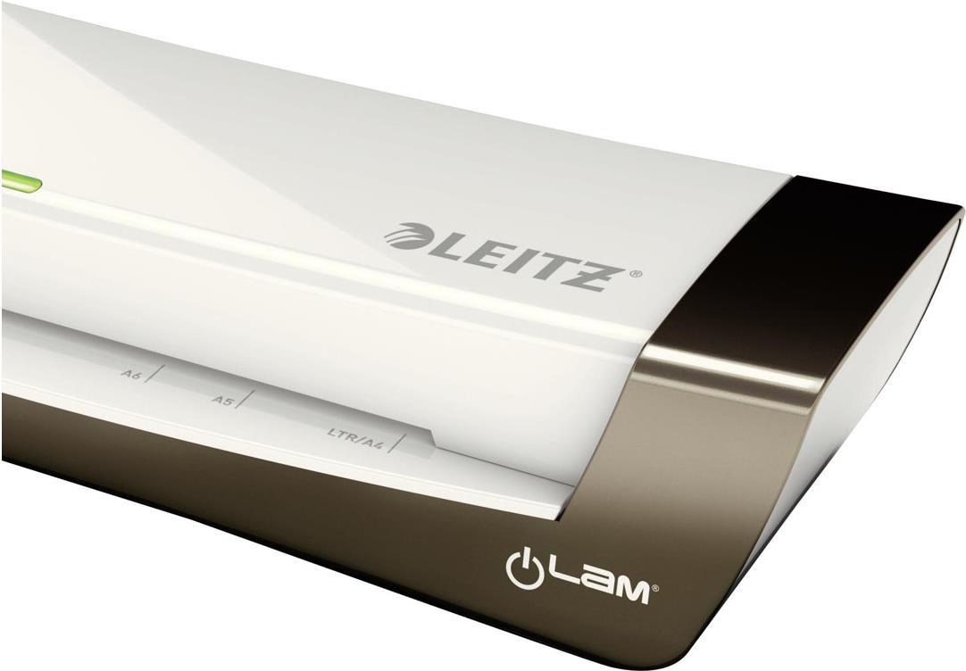 LEITZ Laminator Office A4 EU fuer kleine Bueros. Modernes und kompaktes Design. Aufheizzeit  60 Seku