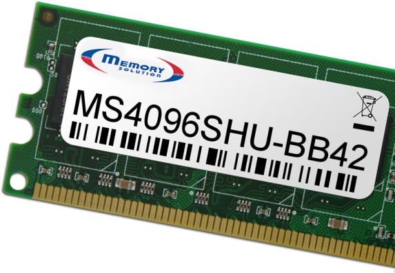 Memory Solution MS4096SHU-BB42 4GB Speichermodul (MS4096SHU-BB42)