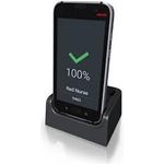 ASCOM Tischladegerät passend für Myco 3 Smartphones incl. Lademöglichkeit für Wechselakku - in schwarz (DC5-AAAB)