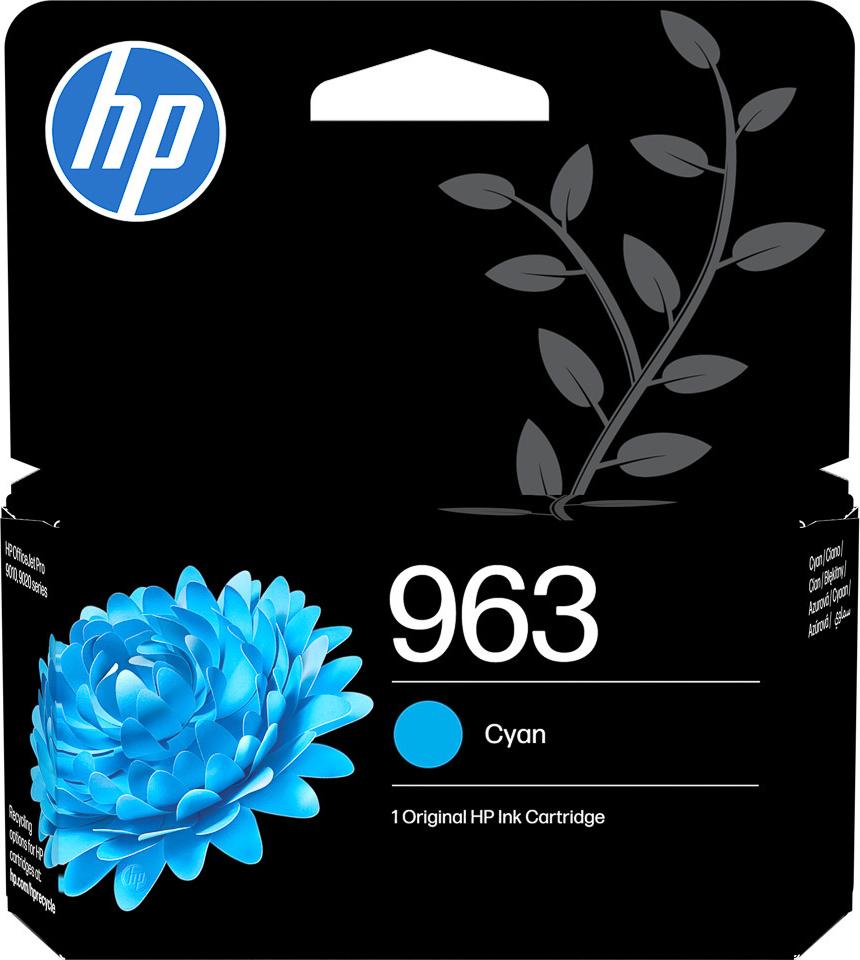 HP Inc. HP/InkHP 963 CY Original Ink Cartridge (3JA23AE#LS1)