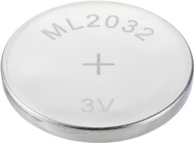 Knopfzellen-Akku ML 2032 Lithium 65 mAh 3 V 1 St. (VC-12714075)