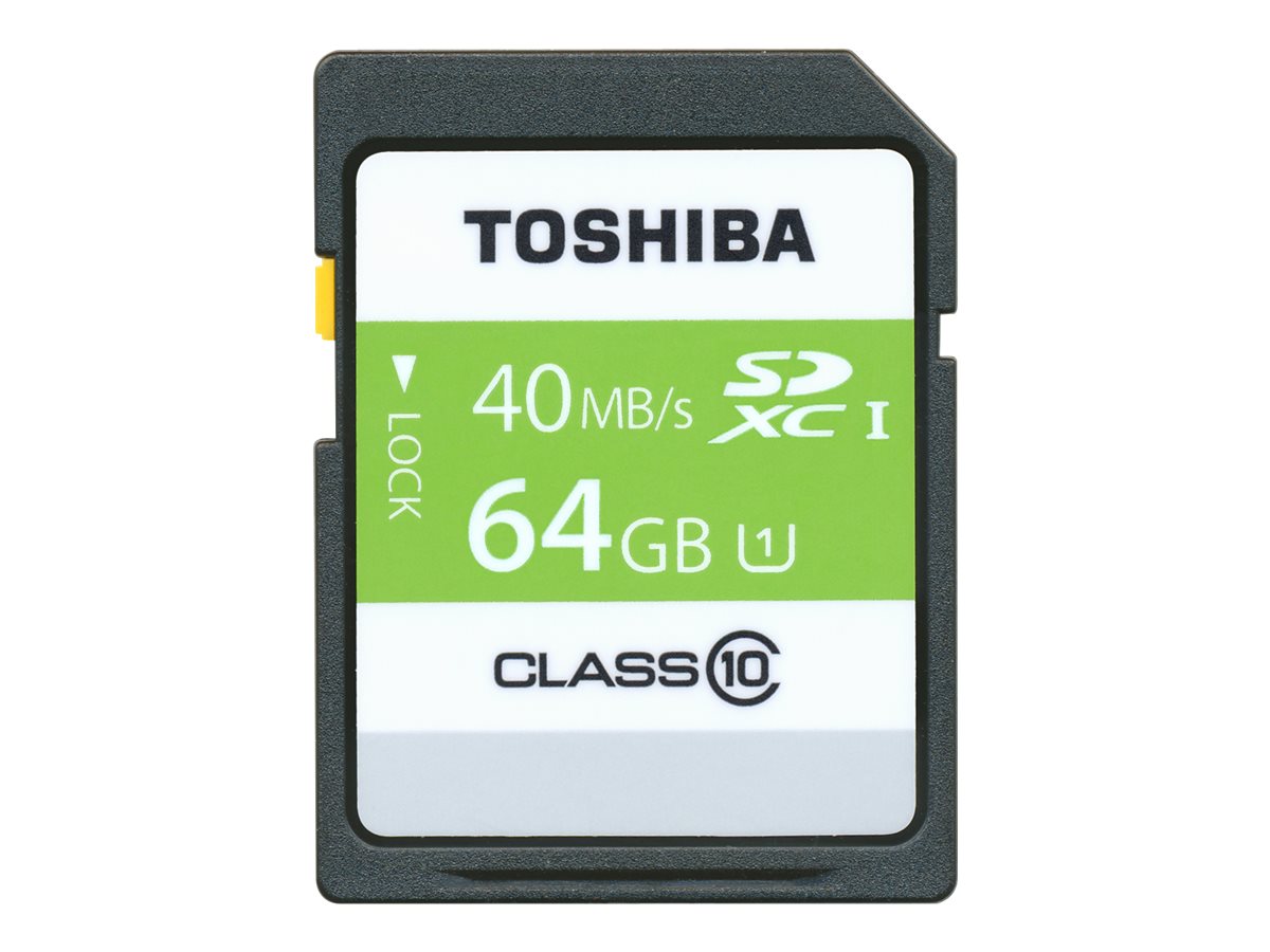 Toshiba Professional SD-T064UHS1(6) 64 GB SDXC UHS-I 40 MB/s Schwarz
